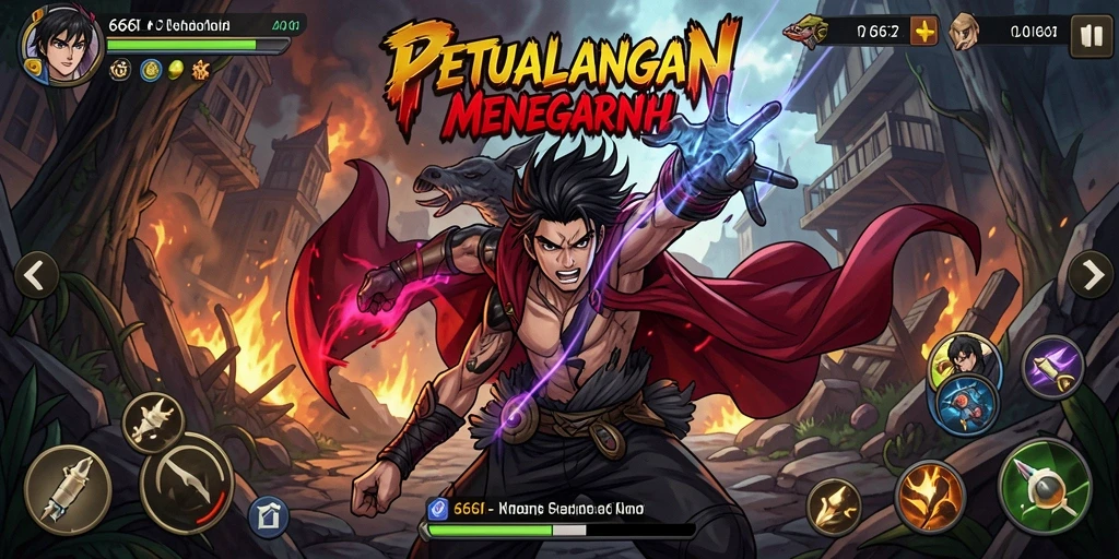 Tampilan gameplay 666I yang menarik dan penuh warna.