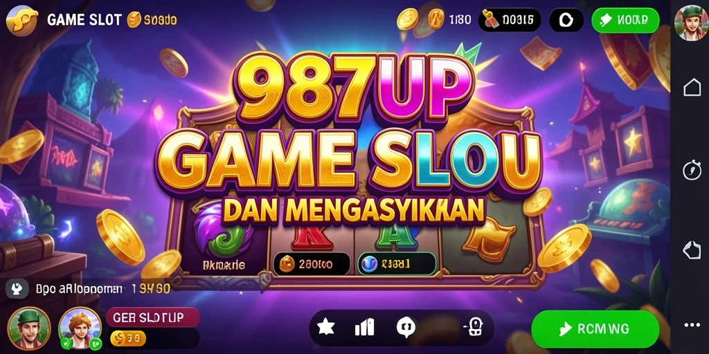 Tampilan gameplay menarik dengan berbagai pilihan mesin Slot.