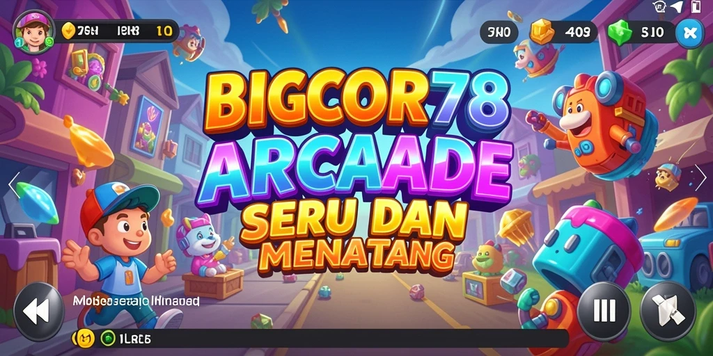 Tampilan seru gameplay <strong>BIGCOR78</strong> yang menantang dan penuh warna.
