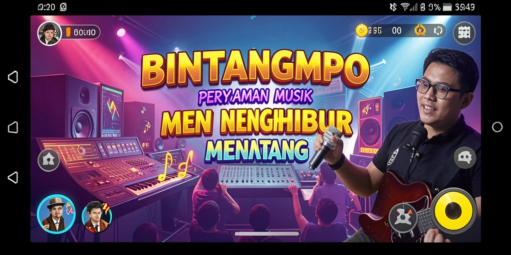 Tampilan gameplay seru dari BINTANGMPO yang mengasyikkan.