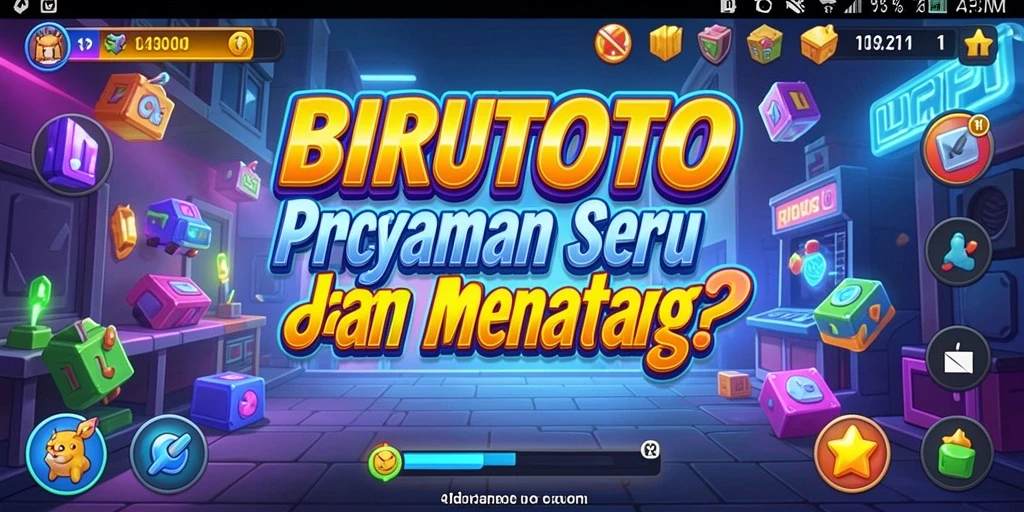 Tampilan gameplay BIRUTOTO yang seru dan adiktif.