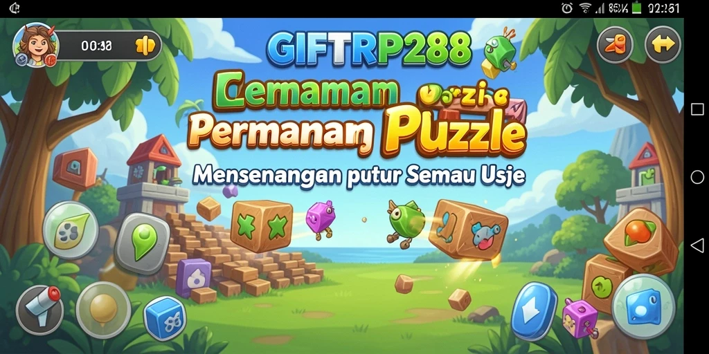 Tampilan seru gameplay Puzzle dari GIFTRP288.