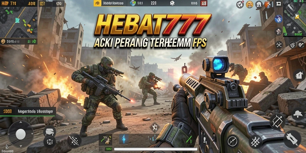 Tampilan gameplay menegangkan di HEBAT777, penuh aksi dan strategi.