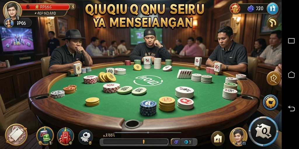 Gameplay QiuQiu yang seru dan interaktif di RP66.