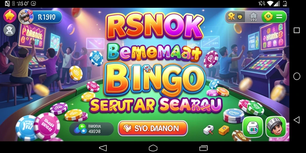 Screenshot gameplay RSNOK menunjukkan keseruan bermain Bingo.