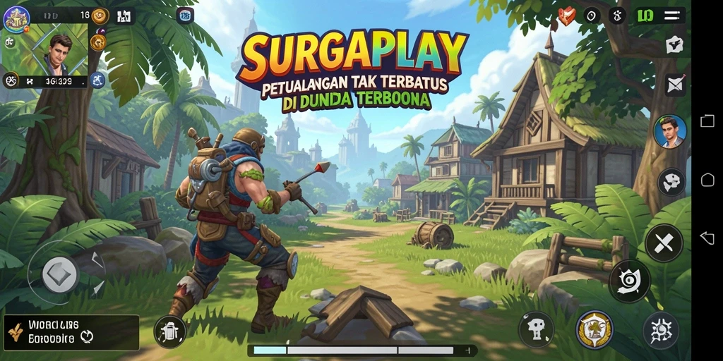 Tampilan menakjubkan dari gameplay SURGAPLAY yang penuh petualangan.