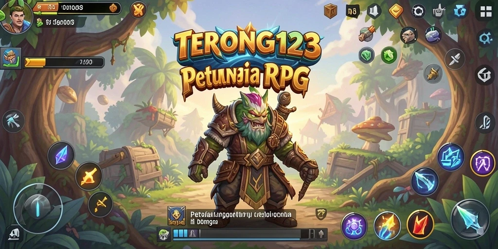Tangkap momen seru dalam gameplay RPG TERONG123.